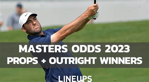 masters outright odds|Masters Odds .